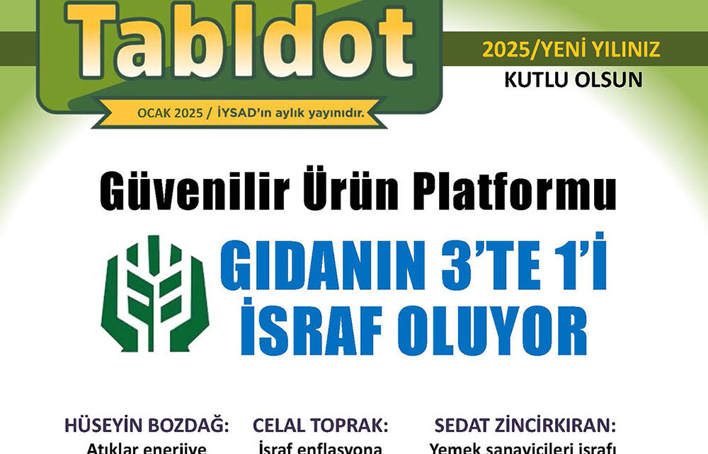 Tabldot Dergisi Ocak 2025